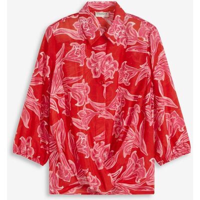 bonprix bedruckte Blusepink 52Damen bonprix bedruckte Blusepink 52Damen