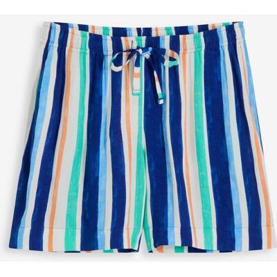 bonprix Schlupf-Shorts aus feiner Viskoseblau 48Damen bonprix Schlupf-Shorts aus feiner Viskoseblau 48Damen