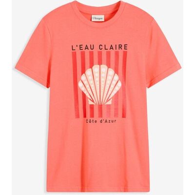 bonprix T-Shirt aus reiner Baumwollepink 52Damen bonprix T-Shirt aus reiner Baumwollepink 52Damen