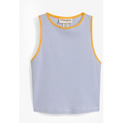 bonprix Tanktop aus reiner Bio-Baumwolleweiß 32Damen bonprix Tanktop aus reiner Bio-Baumwolleweiß 32Damen