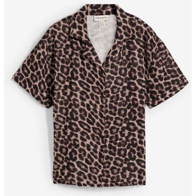 bonprix Oversize-Bluse aus Musselingrau 46Damen bonprix Oversize-Bluse aus Musselingrau 46Damen