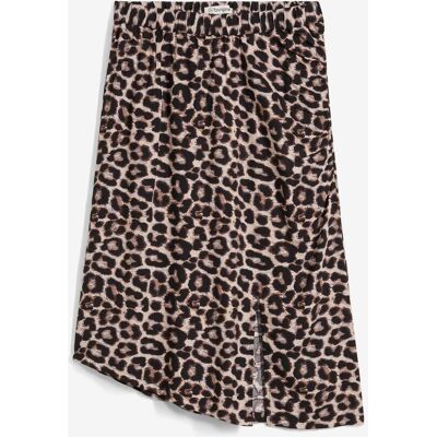bonprix Leo-Rock mit Schlitzbeige 54Damen bonprix Leo-Rock mit Schlitzbeige 54Damen