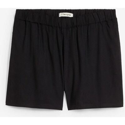 bonprix Schlupf-Shorts aus fließender Viskoseschwarz 44Damen bonprix Schlupf-Shorts aus fließender Viskoseschwarz 44Damen