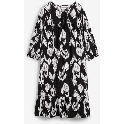 bonprix Tunika-Kleid aus reiner Viskoseschwarz 42Damen bonprix Tunika-Kleid aus reiner Viskoseschwarz 42Damen