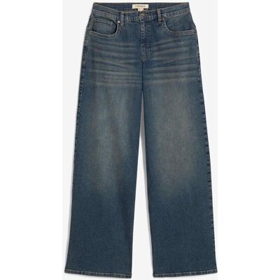 bonprix Wide-Leg-Jeans, High Waistblau 38Damen bonprix Wide-Leg-Jeans, High Waistblau 38Damen