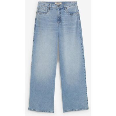 bonprix Wide-Leg-Jeans, High Waistblau 48Damen bonprix Wide-Leg-Jeans, High Waistblau 48Damen