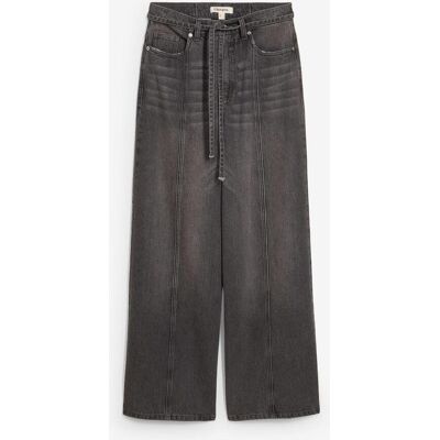 bonprix Wide-Leg-Jeans High Waistgrau 42Damen bonprix Wide-Leg-Jeans High Waistgrau 42Damen