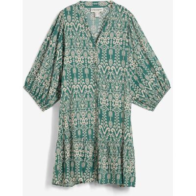 bonprix Tunika-Kleid aus softer Viskosegrün 40Damen bonprix Tunika-Kleid aus softer Viskosegrün 40Damen