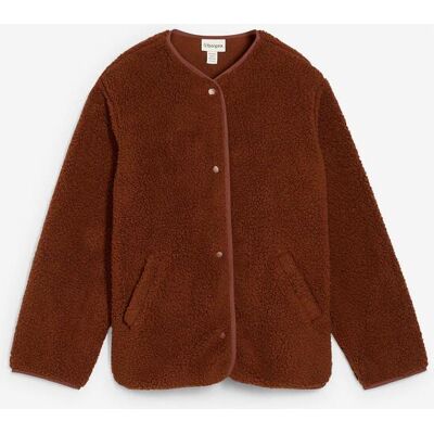 bonprix Teddy-Fleecejackebraun 40Damen bonprix Teddy-Fleecejackebraun 40Damen