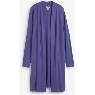 bonprix Shirtjacke aus softem Viskose-Mixblau 52Damen bonprix Shirtjacke aus softem Viskose-Mixblau 52Damen