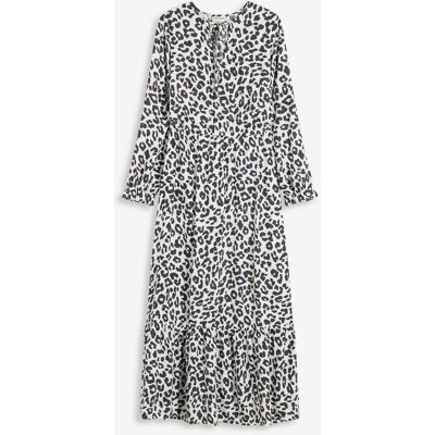 bonprix Maxikleid aus reiner Viskoseweiß 44Damen bonprix Maxikleid aus reiner Viskoseweiß 44Damen