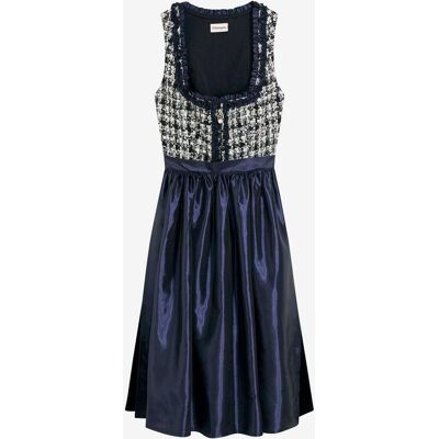 bonprix Dirndl und Schürze (2-tlg.Set)blau 44Damen bonprix Dirndl und Schürze (2-tlg.Set)blau 44Damen