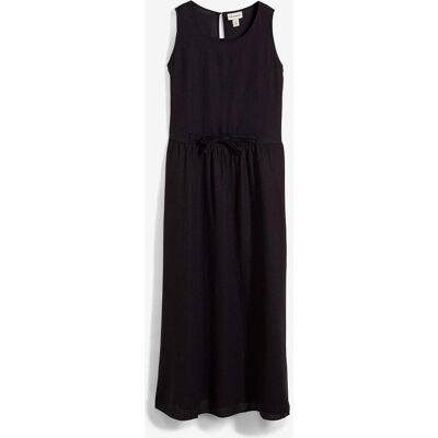 bonprix Maxikleid aus leichtem Leinen-Viskose-Mixschwarz 40Damen bonprix Maxikleid aus leichtem Leinen-Viskose-Mixschwarz 40Damen