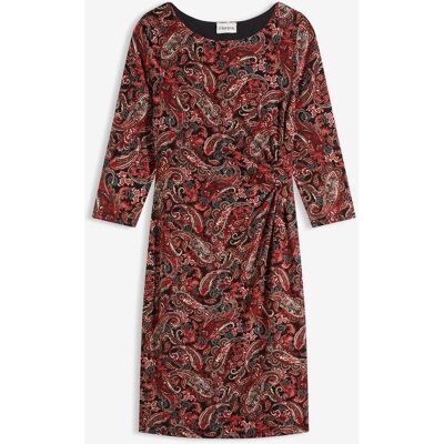bonprix Shirtkleid mit Paisley Druckschwarz 36Damen bonprix Shirtkleid mit Paisley Druckschwarz 36Damen