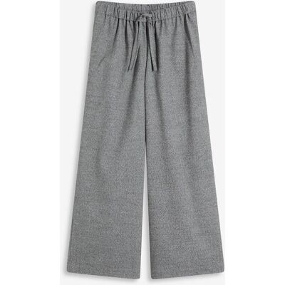 bonprix Palazzo-Hose in Wolloptikgrau 42Damen bonprix Palazzo-Hose in Wolloptikgrau 42Damen