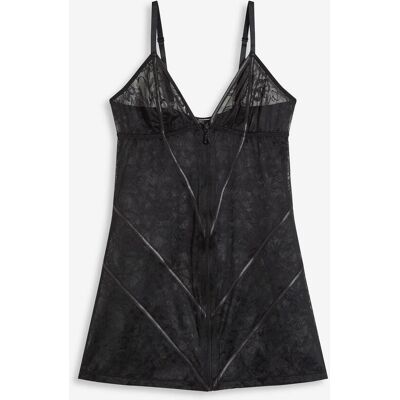 bonprix Kleid aus Spitze mit Reißverschlussschwarz 40Damen bonprix Kleid aus Spitze mit Reißverschlussschwarz 40Damen
