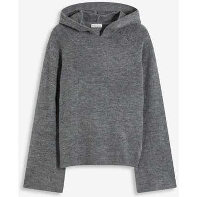 bonprix Strick-Hoodiegrau 36Damen bonprix Strick-Hoodiegrau 36Damen