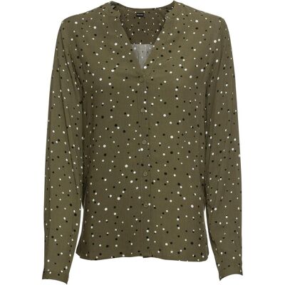 bonprix Bluse aus reiner Viskosegrün 48Damen bonprix Bluse aus reiner Viskosegrün 48Damen