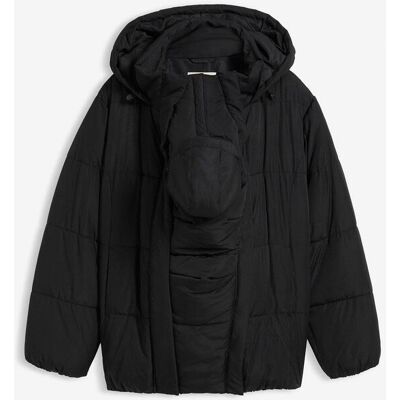 bonprix 3-in-1-Umstands-Pufferjacke mit Trageeinsatz, wasserabweisendschwarz 52Damen bonprix 3-in-1-Umstands-Pufferjacke mit Trageeinsatz, wasserabweisendschwarz 52Damen