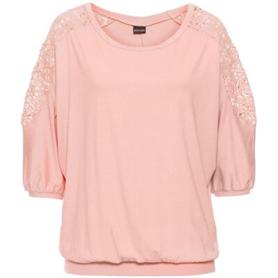 bonprix Oversize-Shirt aus Viskose-Mixrosa 52Damen bonprix Oversize-Shirt aus Viskose-Mixrosa 52Damen