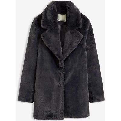bonprix Fellimitat-Mantelgrau 36Damen bonprix Fellimitat-Mantelgrau 36Damen