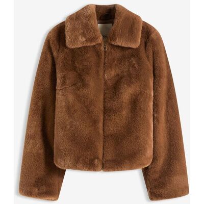 bonprix Fellimitat-Jackebraun 40Damen bonprix Fellimitat-Jackebraun 40Damen