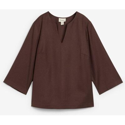 bonprix Tunika mit Wollebraun 42Damen bonprix Tunika mit Wollebraun 42Damen