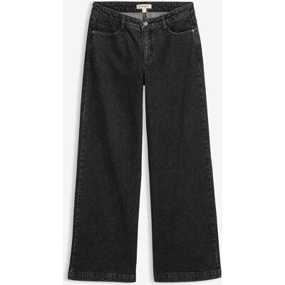 bonprix Wide-Leg-Jeans, Mid Waist, Full Lengthgrau 48Damen bonprix Wide-Leg-Jeans, Mid Waist, Full Lengthgrau 48Damen