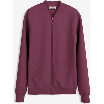 bonprix Sweatjacke aus Scuba mit Reißverschlussrot 52Damen bonprix Sweatjacke aus Scuba mit Reißverschlussrot 52Damen