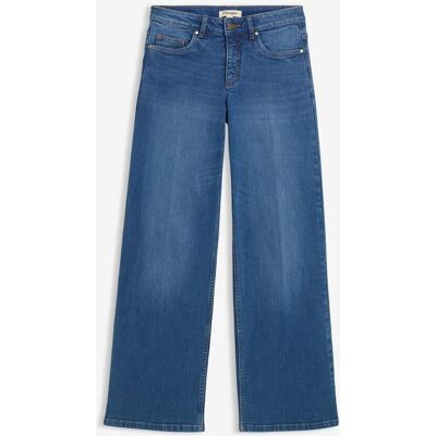 bonprix Wide-Leg-Jeans Mid Waist Bio- Baumwolleblau 46Damen bonprix Wide-Leg-Jeans Mid Waist Bio- Baumwolleblau 46Damen