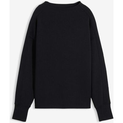 bonprix Oversize Sweatshirt aus weichem Scubaschwarz 40Damen bonprix Oversize Sweatshirt aus weichem Scubaschwarz 40Damen