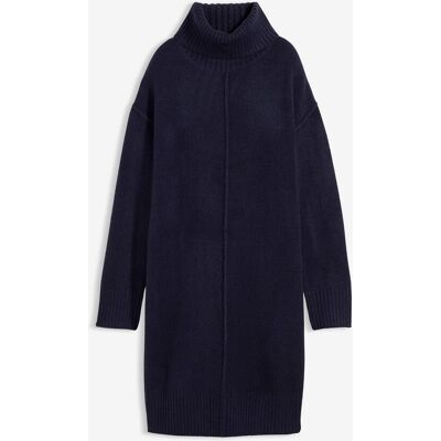 bonprix Strickkleid mit Ziernahtblau 44Damen bonprix Strickkleid mit Ziernahtblau 44Damen