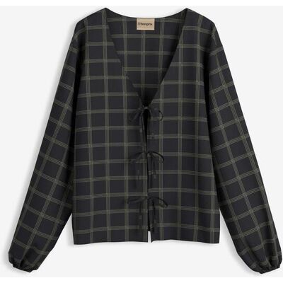 bonprix Weite Bluse aus softer Viskoseschwarz 42Damen bonprix Weite Bluse aus softer Viskoseschwarz 42Damen