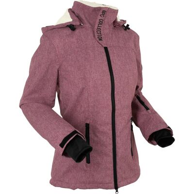 bonprix wasserdichte Outdoor-Funktions-Jacke mit Teddyfleecerot 48Damen bonprix wasserdichte Outdoor-Funktions-Jacke mit Teddyfleecerot 48Damen