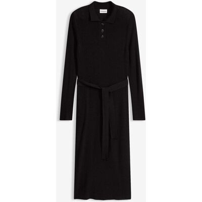 bonprix Ripp-Strickkleid aus Viskose-Mixschwarz 40Damen bonprix Ripp-Strickkleid aus Viskose-Mixschwarz 40Damen
