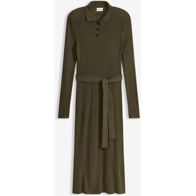 bonprix Ripp-Strickkleid aus Viskose-Mixgrün 48Damen bonprix Ripp-Strickkleid aus Viskose-Mixgrün 48Damen