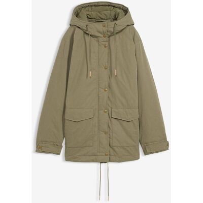 bonprix Warm wattierter Parkagrün 54Damen bonprix Warm wattierter Parkagrün 54Damen