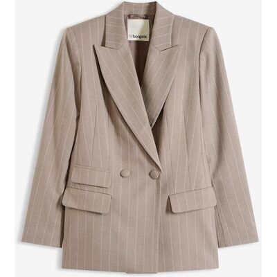 bonprix Nadelstreifen Blazerbraun 40Damen bonprix Nadelstreifen Blazerbraun 40Damen