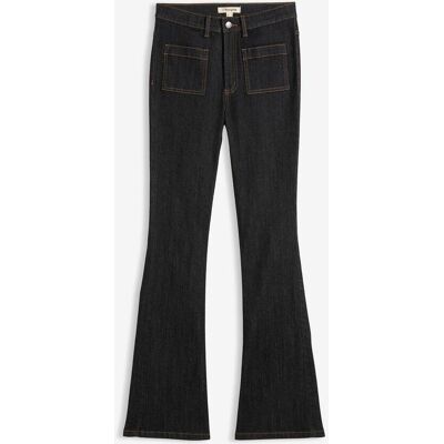 bonprix Bootcut-Jeans High Waist, Bequembundschwarz 46Damen bonprix Bootcut-Jeans High Waist, Bequembundschwarz 46Damen