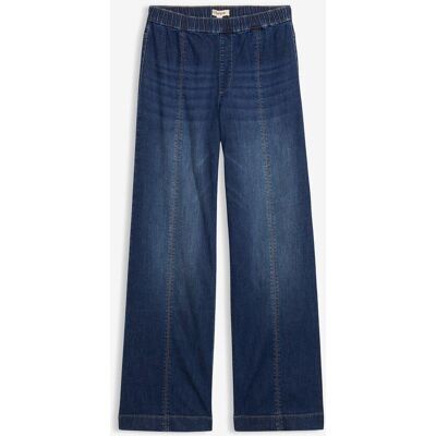 bonprix Wide-Leg-Jeans High Waist, Bequembund Full Lengthblau 38Damen bonprix Wide-Leg-Jeans High Waist, Bequembund Full Lengthblau 38Damen