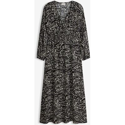 bonprix Maxikleid aus reiner Viskoseschwarz 48Damen bonprix Maxikleid aus reiner Viskoseschwarz 48Damen