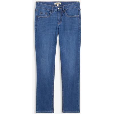 bonprix Slim-Fit-Jeans, Mid Waist, Bio-Baumwolleblau 50Damen bonprix Slim-Fit-Jeans, Mid Waist, Bio-Baumwolleblau 50Damen