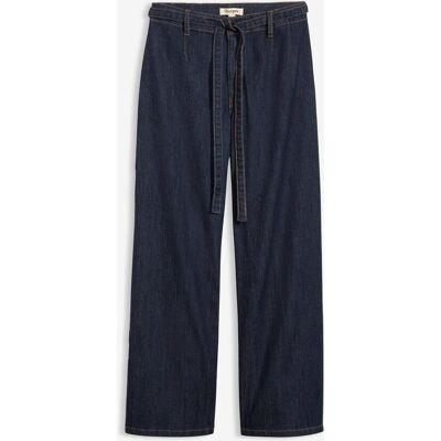 bonprix Wide-Leg-Jeans High Waist, croppedblau 44Damen bonprix Wide-Leg-Jeans High Waist, croppedblau 44Damen