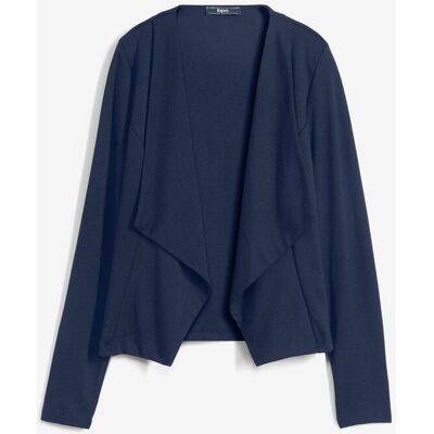 bonprix Jersey Blazer aus Viskose-Mixblau 56Damen bonprix Jersey Blazer aus Viskose-Mixblau 56Damen