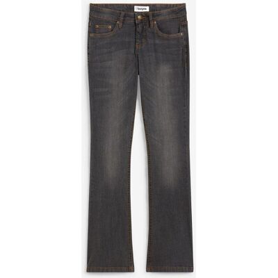bonprix Bootcut-Jeans Mid Waist, Stretchschwarz 38Damen bonprix Bootcut-Jeans Mid Waist, Stretchschwarz 38Damen