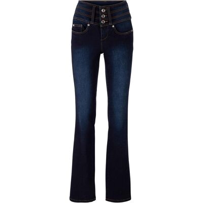 bonprix Bootcut High Waist, Shapingblau 36Damen bonprix Bootcut High Waist, Shapingblau 36Damen