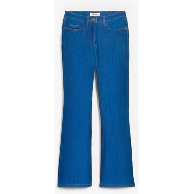 bonprix Bootcut-Jeans Mid Waist, Stretchblau 44Damen bonprix Bootcut-Jeans Mid Waist, Stretchblau 44Damen