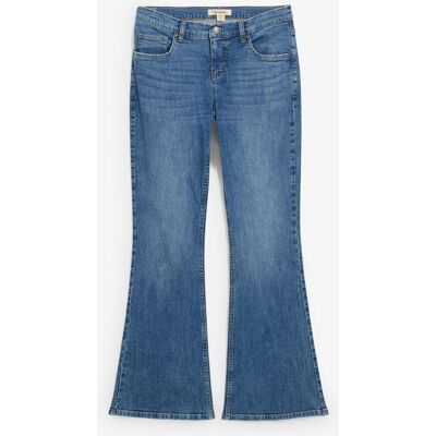 bonprix Flared-Jeans Mid Waistblau 52Damen bonprix Flared-Jeans Mid Waistblau 52Damen