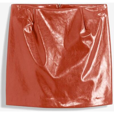 bonprix Kurzer Lederimitat-Rockrot 36Damen bonprix Kurzer Lederimitat-Rockrot 36Damen