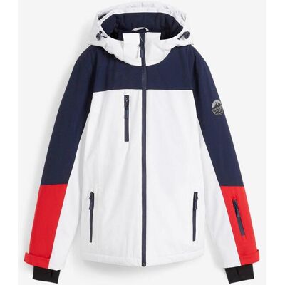 bonprix wasserdichte Ski Funktions-Jacke mit Belüftungsschlitzenweiß 50Damen bonprix wasserdichte Ski Funktions-Jacke mit Belüftungsschlitzenweiß 50Damen